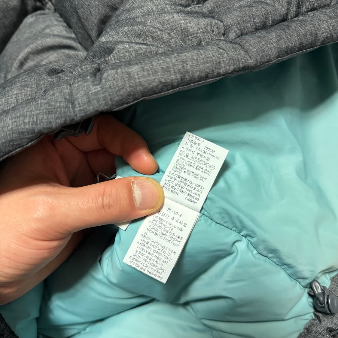 노스페이스 구스다운 패딩 조끼 상품이미지4