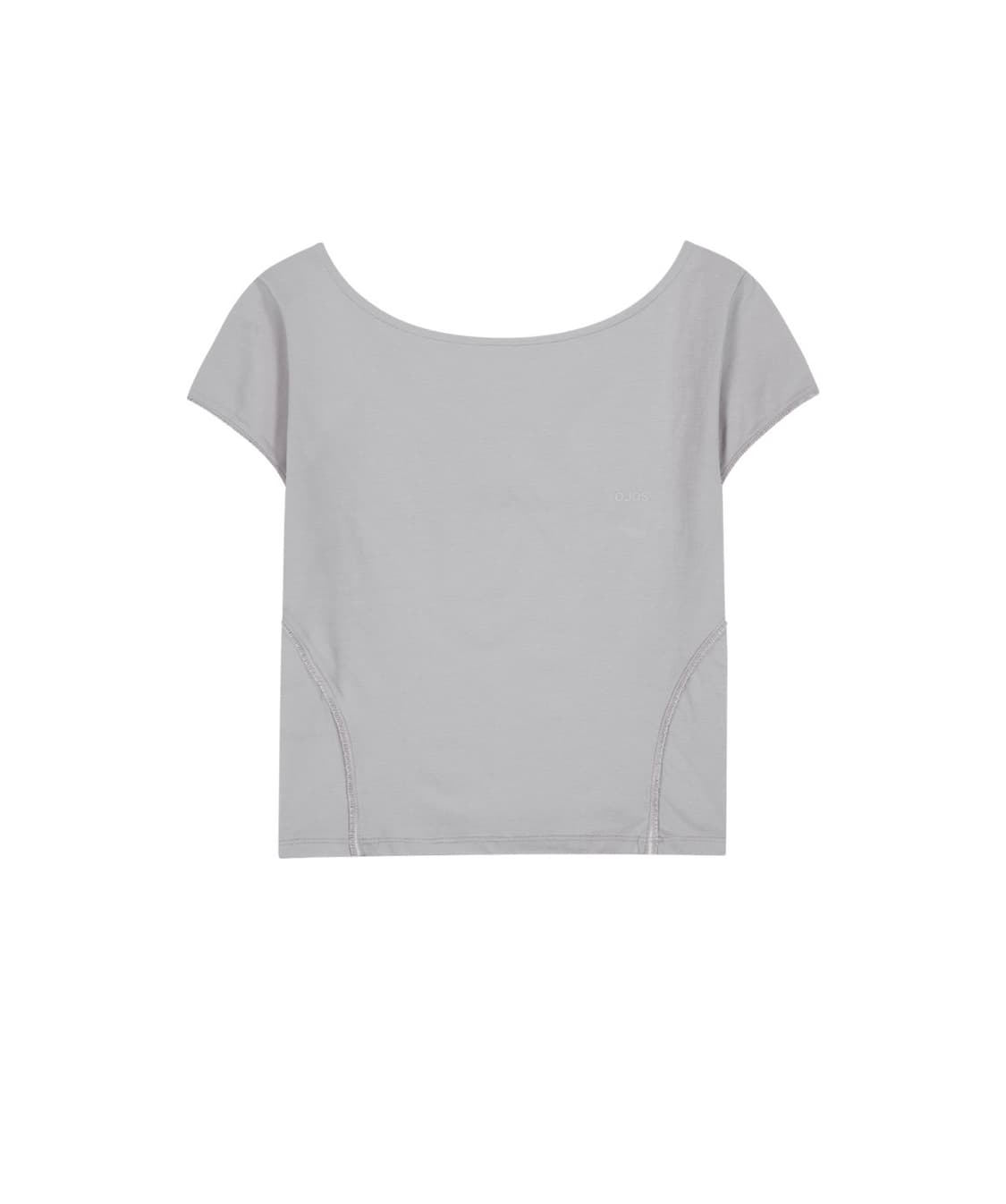 오호스 OJOS 반팔 Lace Trimming T-shirt 상품이미지1