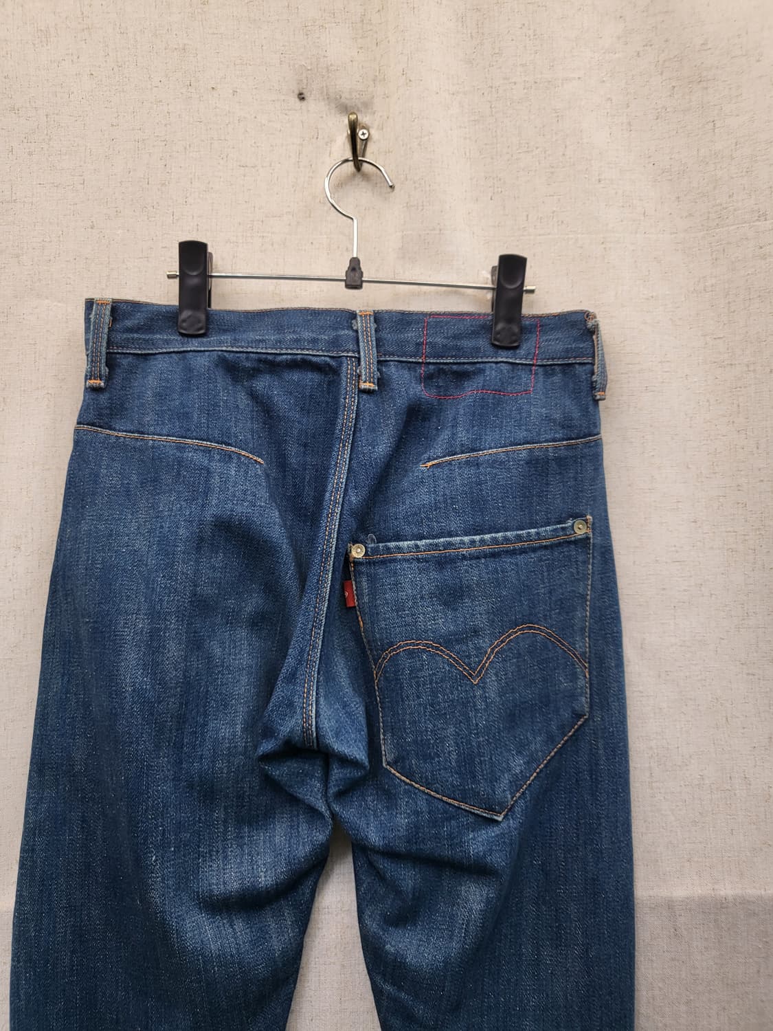 리바이스 레드 데님 청바지 상품이미지3