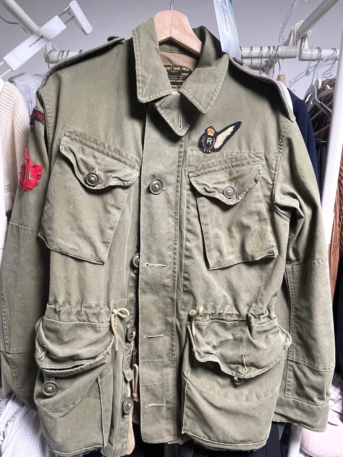 폴로 랄프로렌 M43 메이플 컴뱃 자켓 상품이미지1