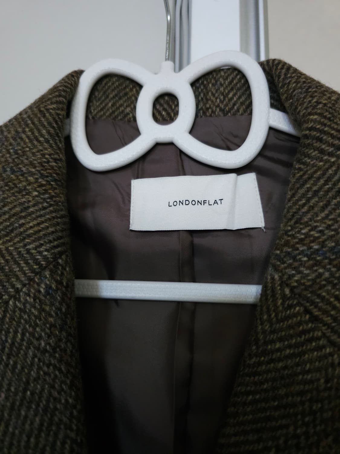 런던플랏 헤링본 자켓 브라운 상품이미지3