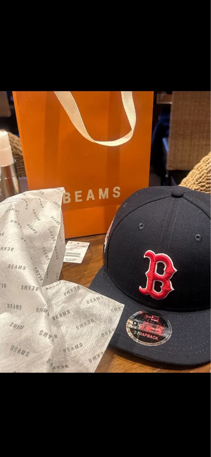[OS] 뉴에라 x BEAMS 빔즈 50주년 볼캡 9FIFTY MLB 상품이미지1