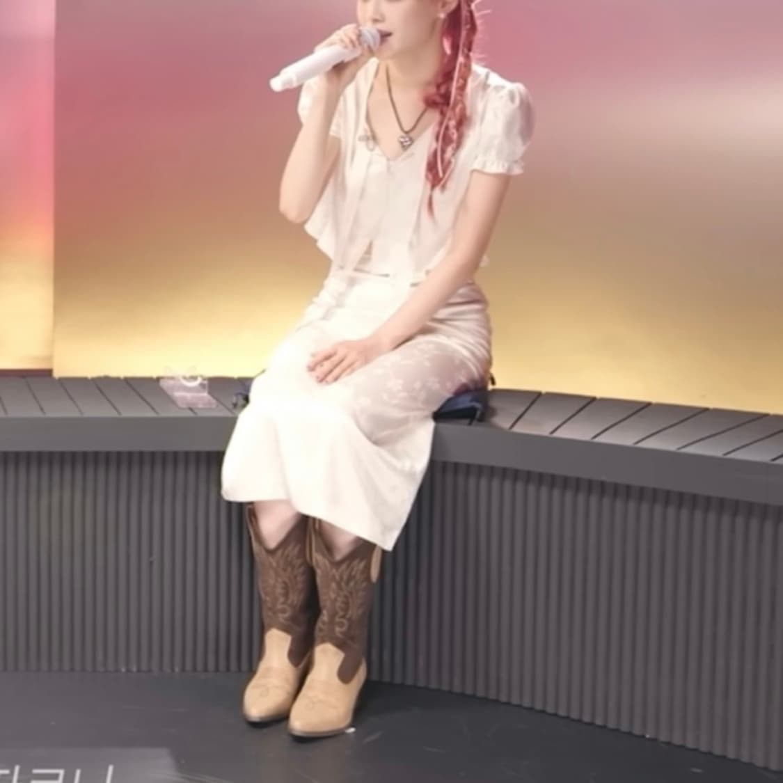 애즈온 웨스턴 부츠 RUSTY CONTRAST WESTERN BOOTS 상품이미지3