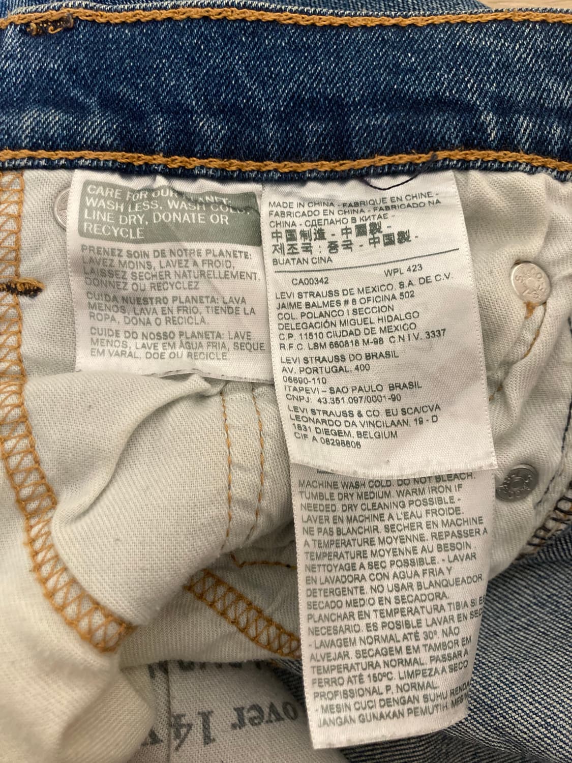 (30) 리바이스 513 데님 팬츠 상품이미지7