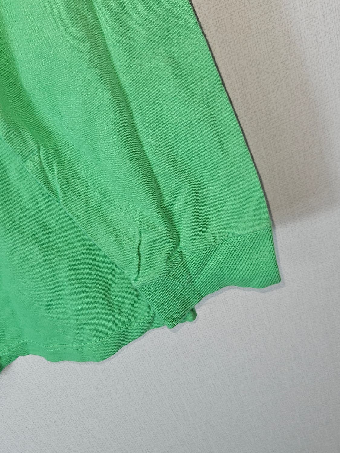 90s 폴로 랄프로렌 롱슬리브 긴팔티셔츠 오렌지 포니 빈티지 L 상품이미지2