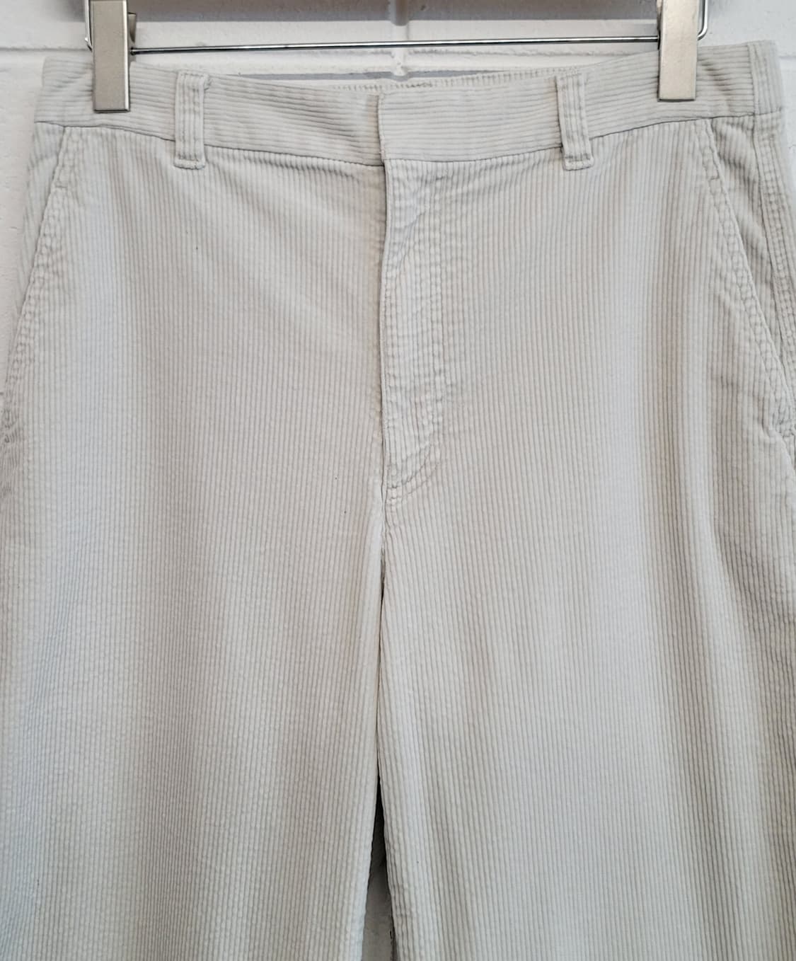 유니클로(남여공용) 봄.가을 코듀로이 와이드팬츠(면바지) 판매 상품이미지3