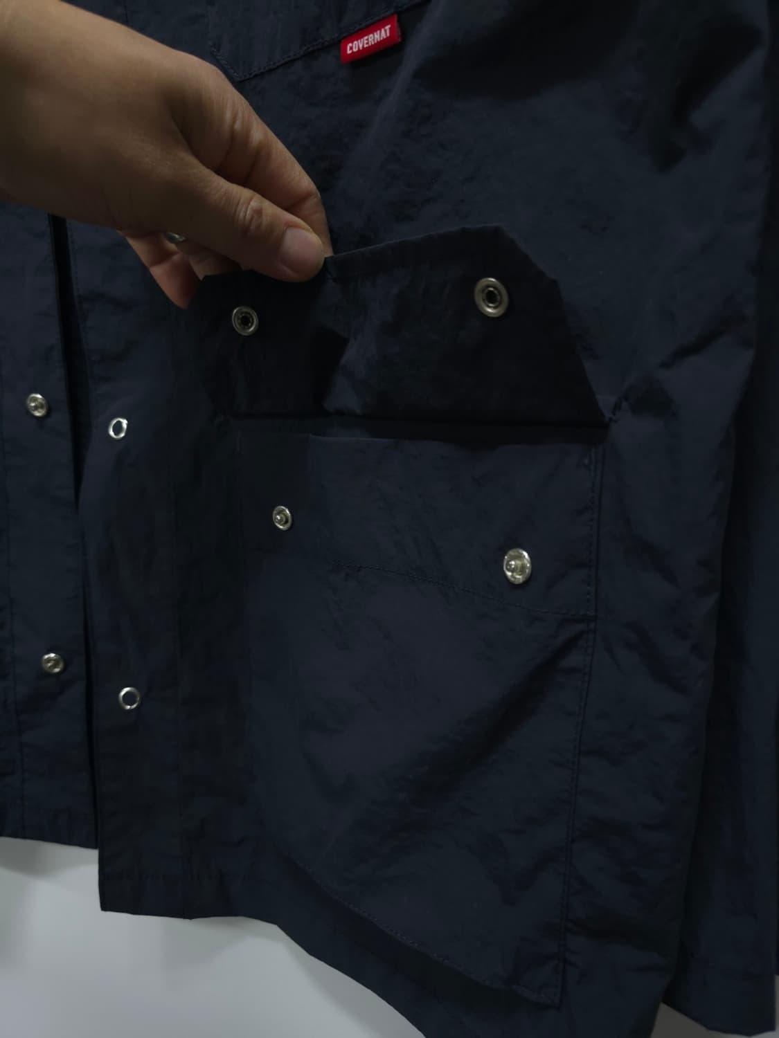 [커버낫] 나일론 브이넥 워크 자켓 (XL) 상품이미지7