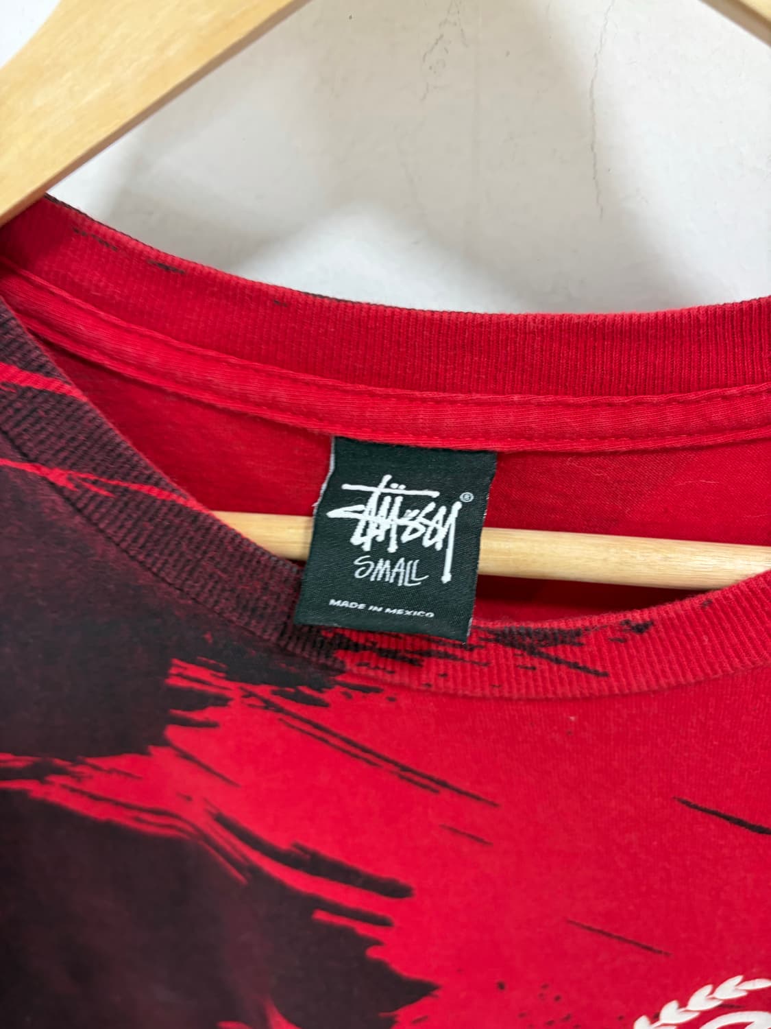 00s STUSSY 프린팅 반팔 티셔츠 상품이미지7