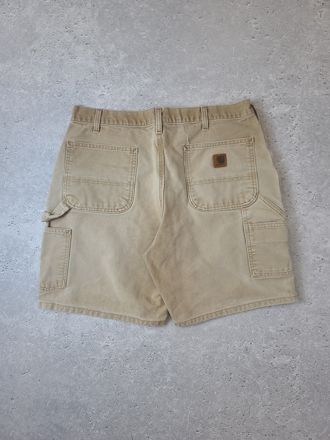 빈티지 칼하트 카펜터 쇼츠 브라운 상품이미지2