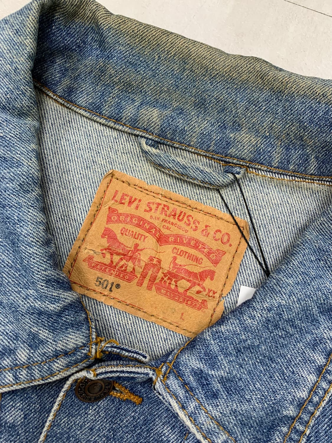 리바이스 데님 자켓 #636 상품이미지4