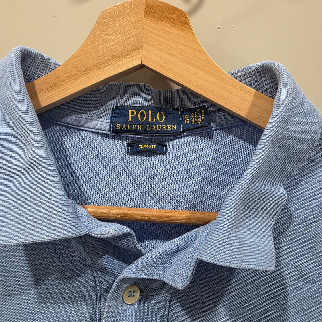 폴로 랄프로렌 PK 카라 반팔 티셔츠 (하늘색) 상품이미지2