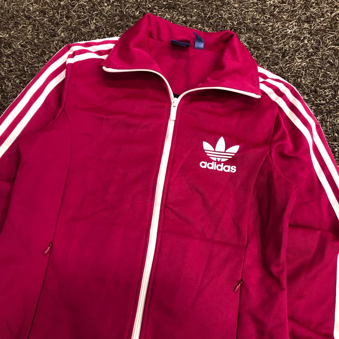 아디다스 핑크 파이어버드 져지 트랙탑 상품이미지2