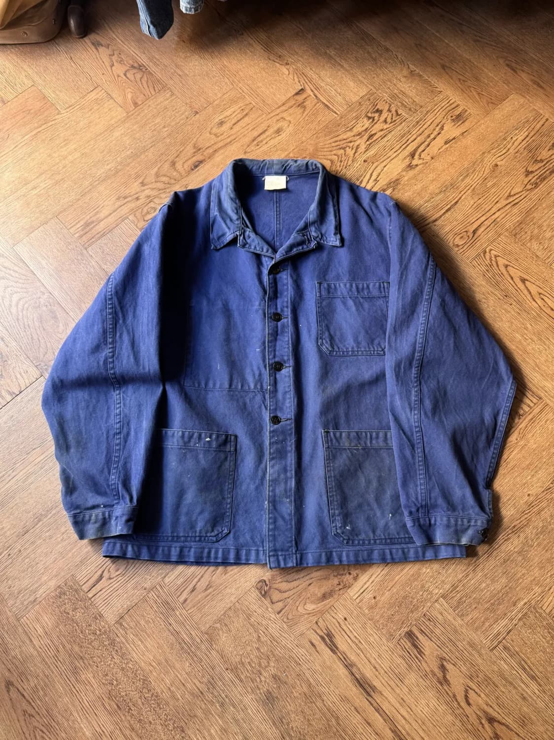 [L]90's 빈티지 페인팅 프렌치 워크자켓 상품이미지1