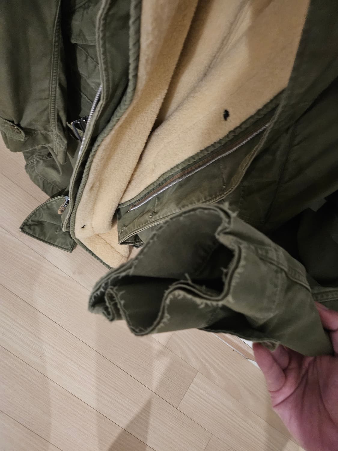 급처)50s M47 장진호파카 오리지널 공군 M 상품이미지10