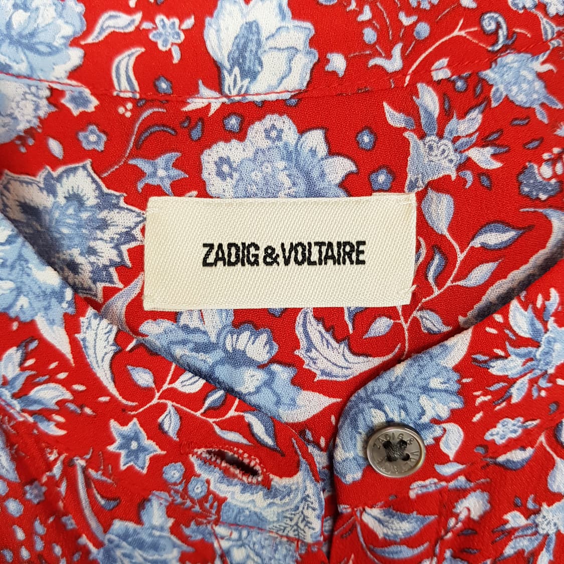 쟈딕앤볼테르 플로럴 비스코트 롱원피스 XS사이즈 상품이미지7