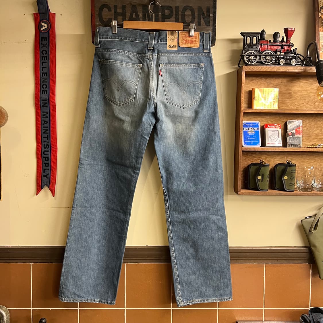 00's 리바이스 549 데님 33x32 Size (34인치) 멕시코 상품이미지5