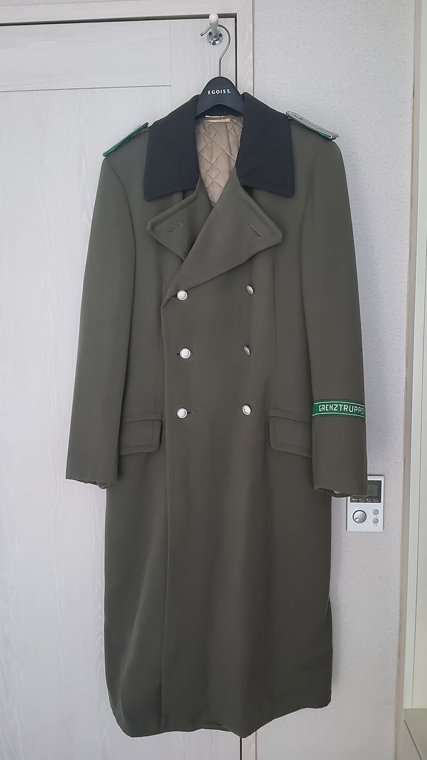 오리지널 동독군 국경수비대 장교용 울코트 판매합니다 상품이미지1
