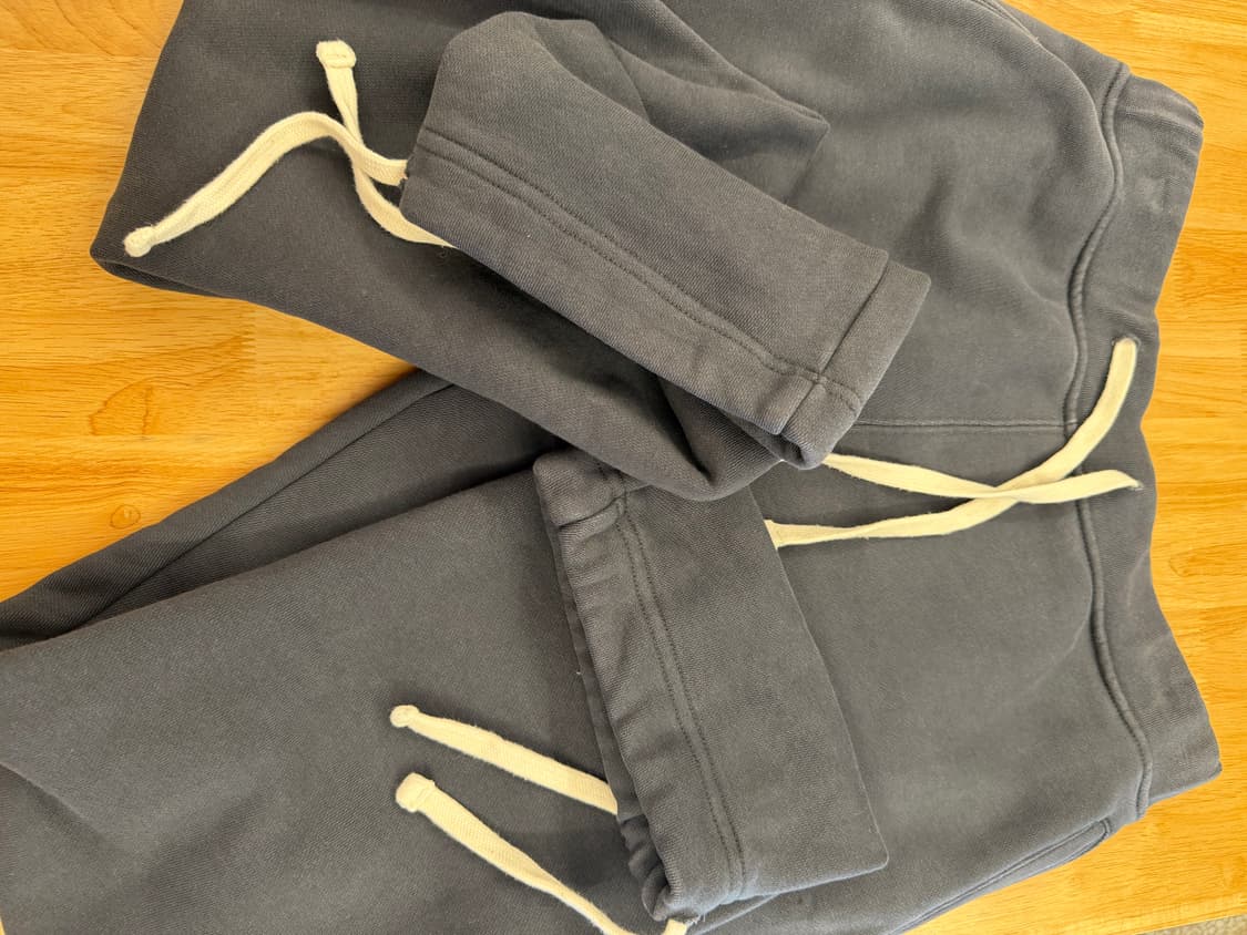 브론슨 논스탁 헤비 웨이트 리버스위브 테리 트레이닝 스웻 팬츠 상품이미지5