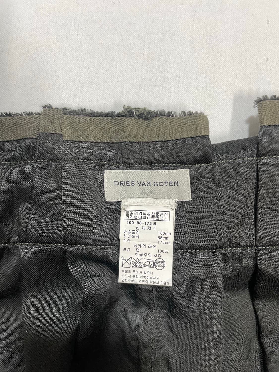 드리스 반 노튼 16aw mens cargo skirt 상품이미지8