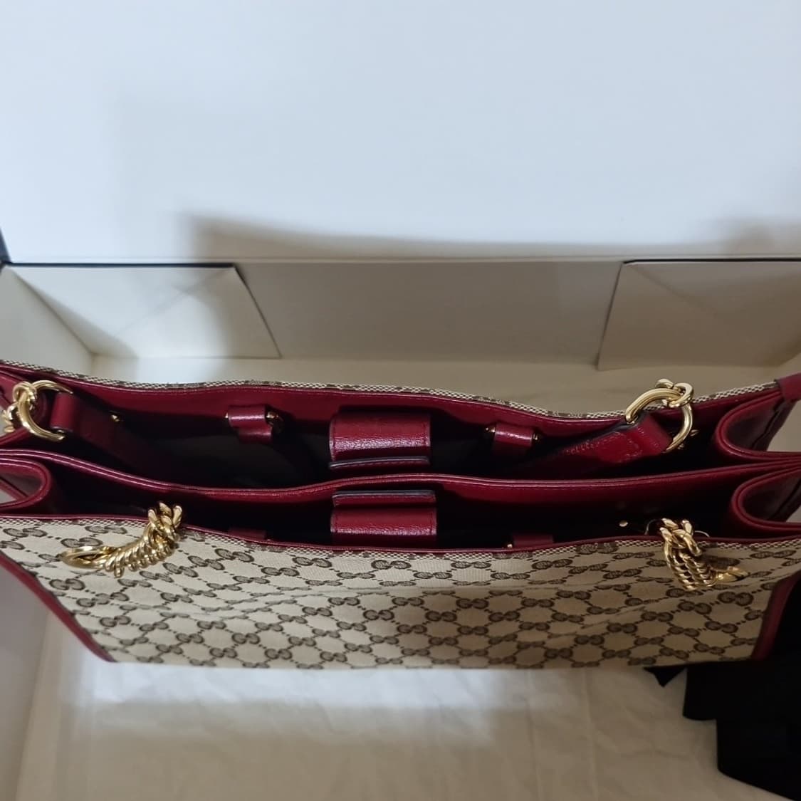 구찌 홀스빗 수프림 체인 토트백 상품이미지3