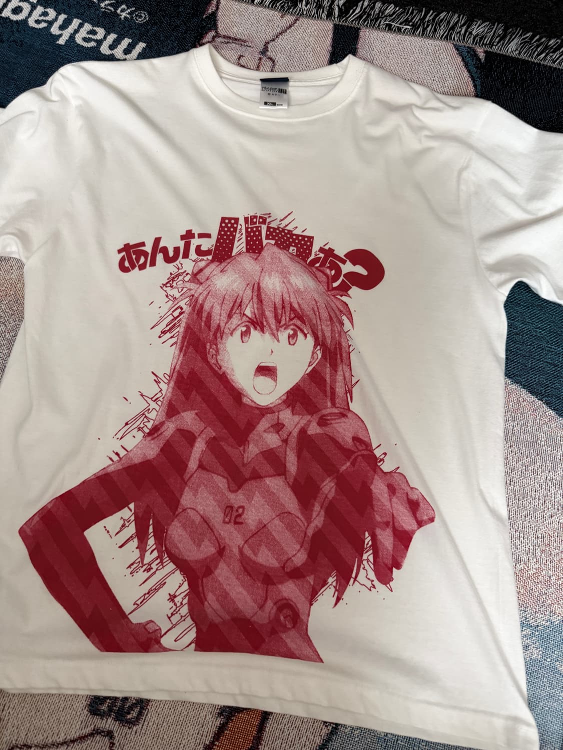에반게리온 아스카 티셔츠  상품이미지1