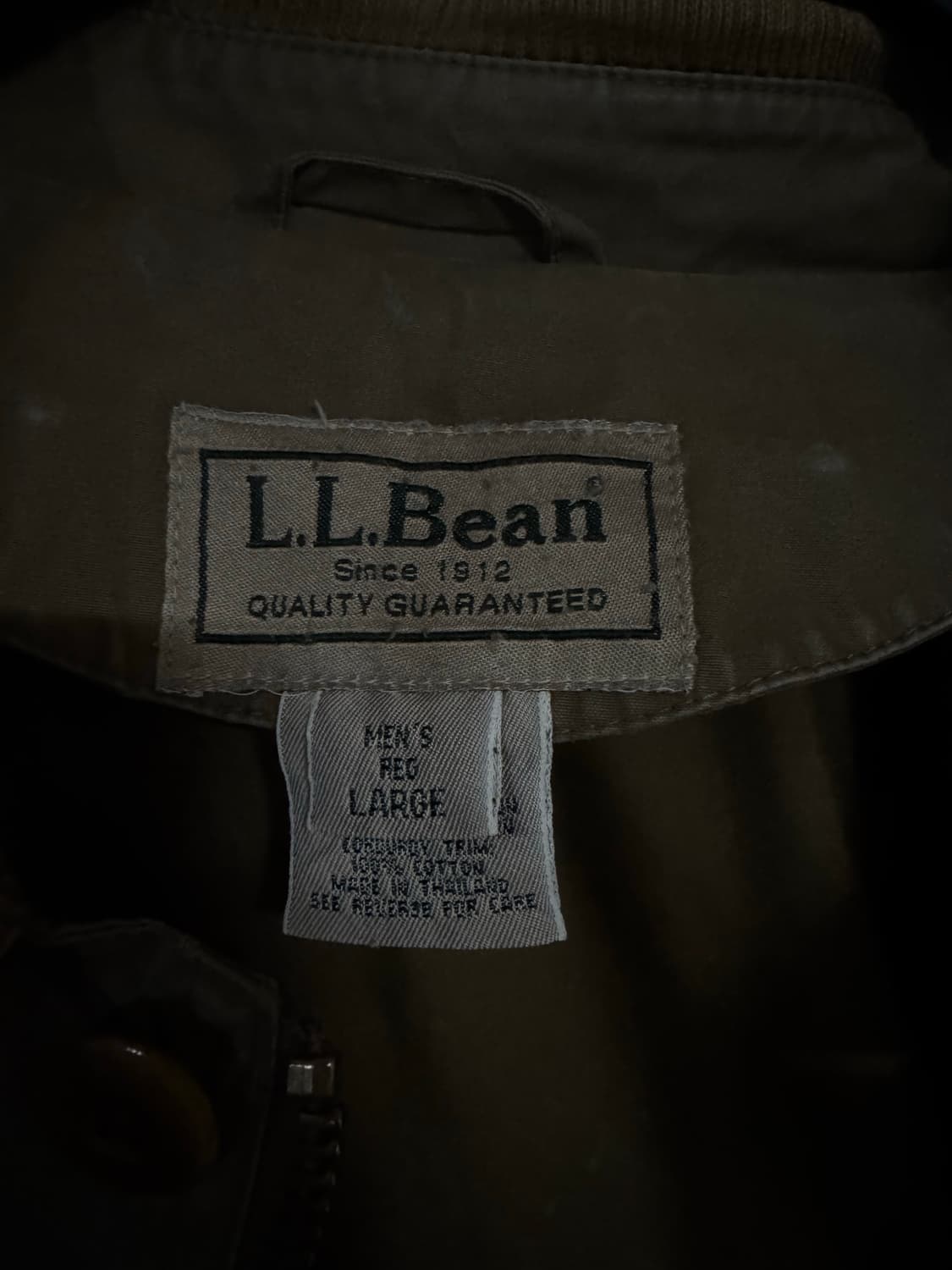 LLBean 덕초어자켓 L 상품이미지5