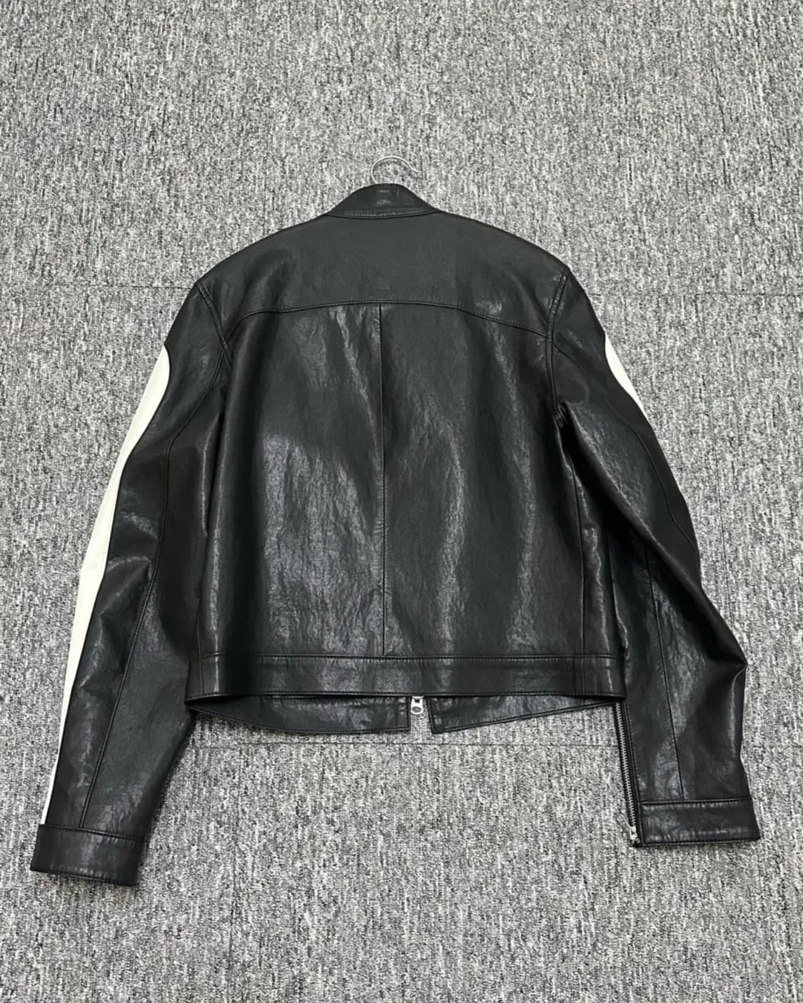 Open yy 더오픈프로덕트 멀티집업 바이커 자켓 블랙 상품이미지2