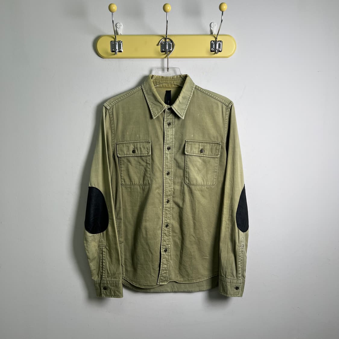 대빗 뫼르소 재팬 엘보우 패치 밀리터리 셔츠 자켓 M 상품이미지1