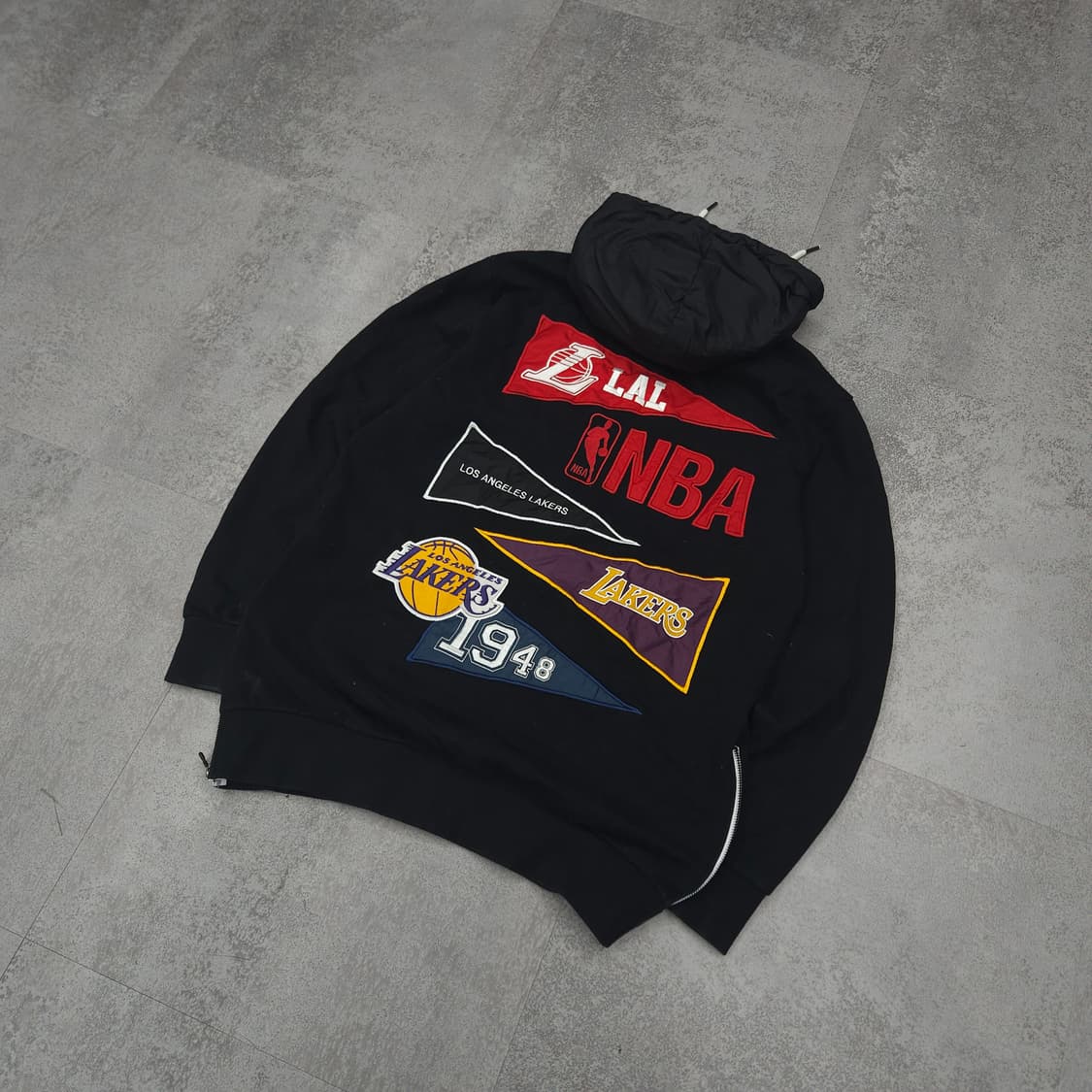 NBA LA 레이커스 패치 후드 티셔츠 상품이미지1