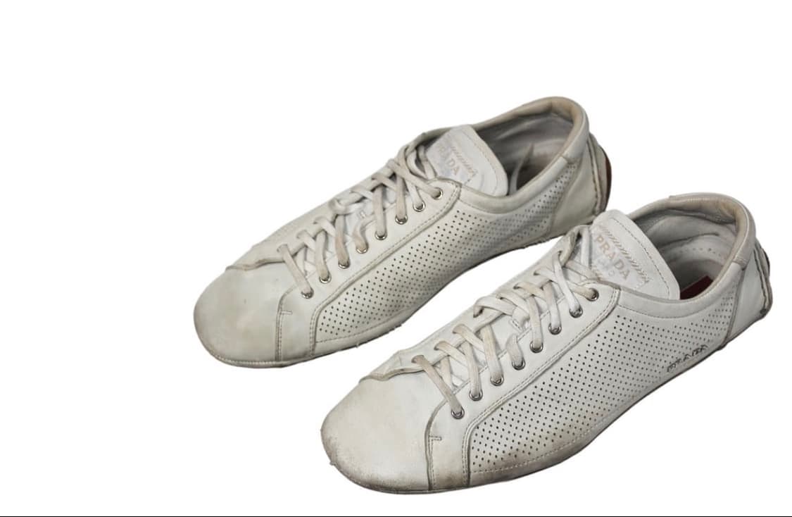 PRADA 레더 스니커즈 상품이미지1