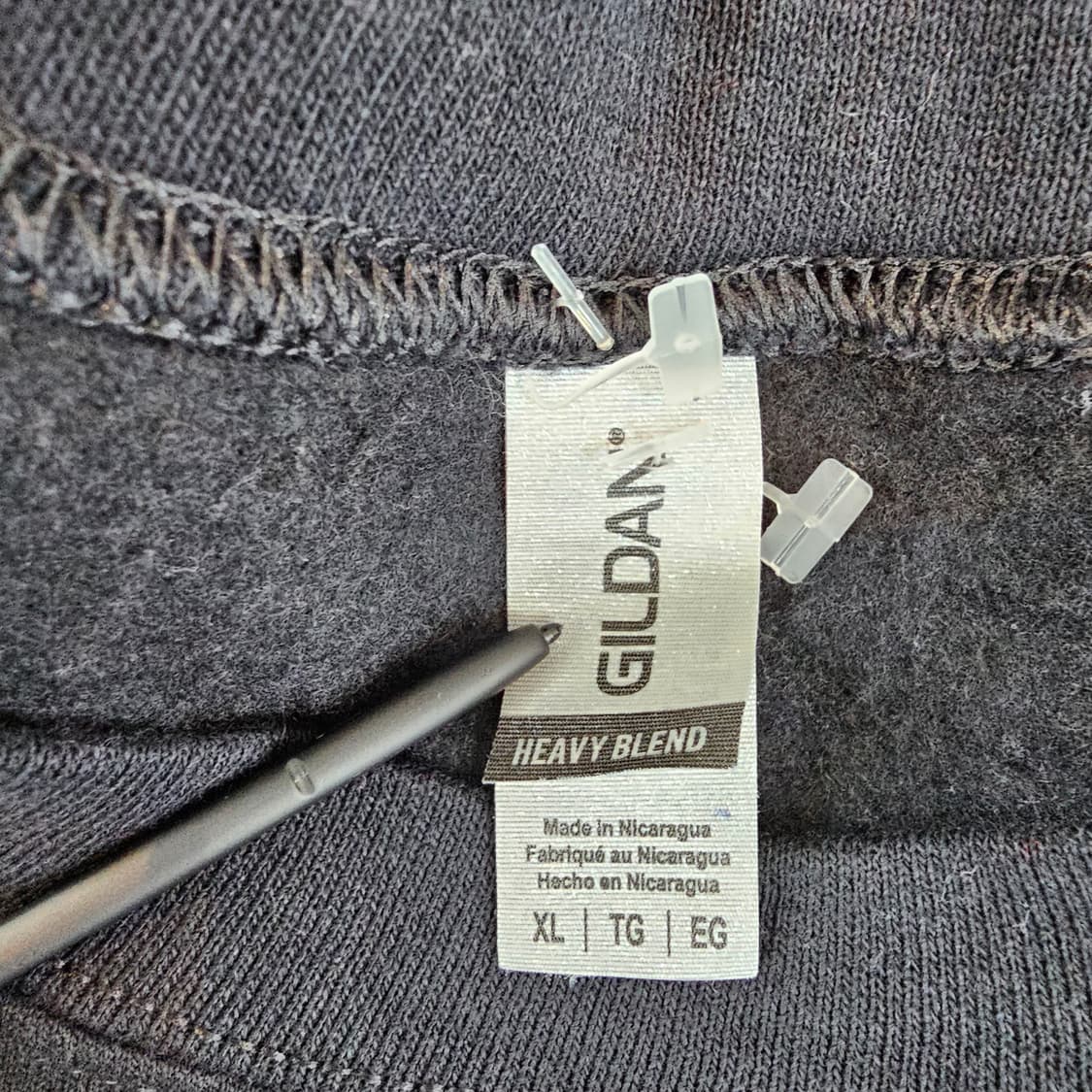 길단 블랙 맨투맨 기모 스웻셔츠  상품이미지8