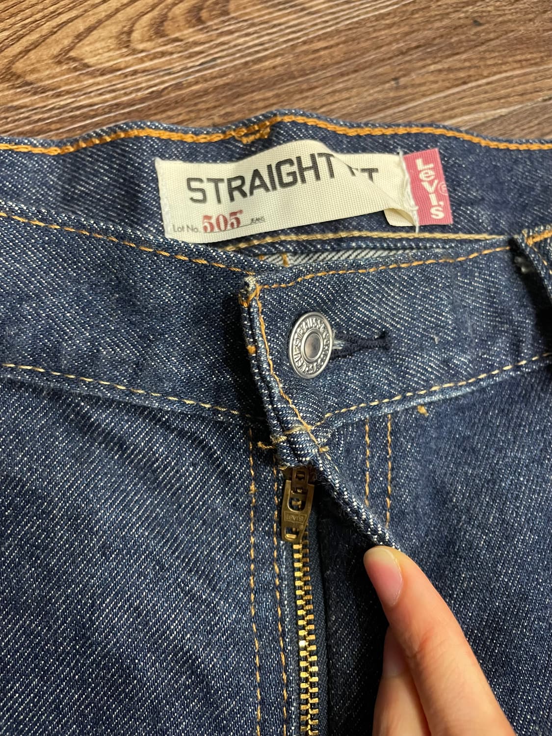 리바이스 505 생지 데님 팬츠 LESOTHO 상품이미지4