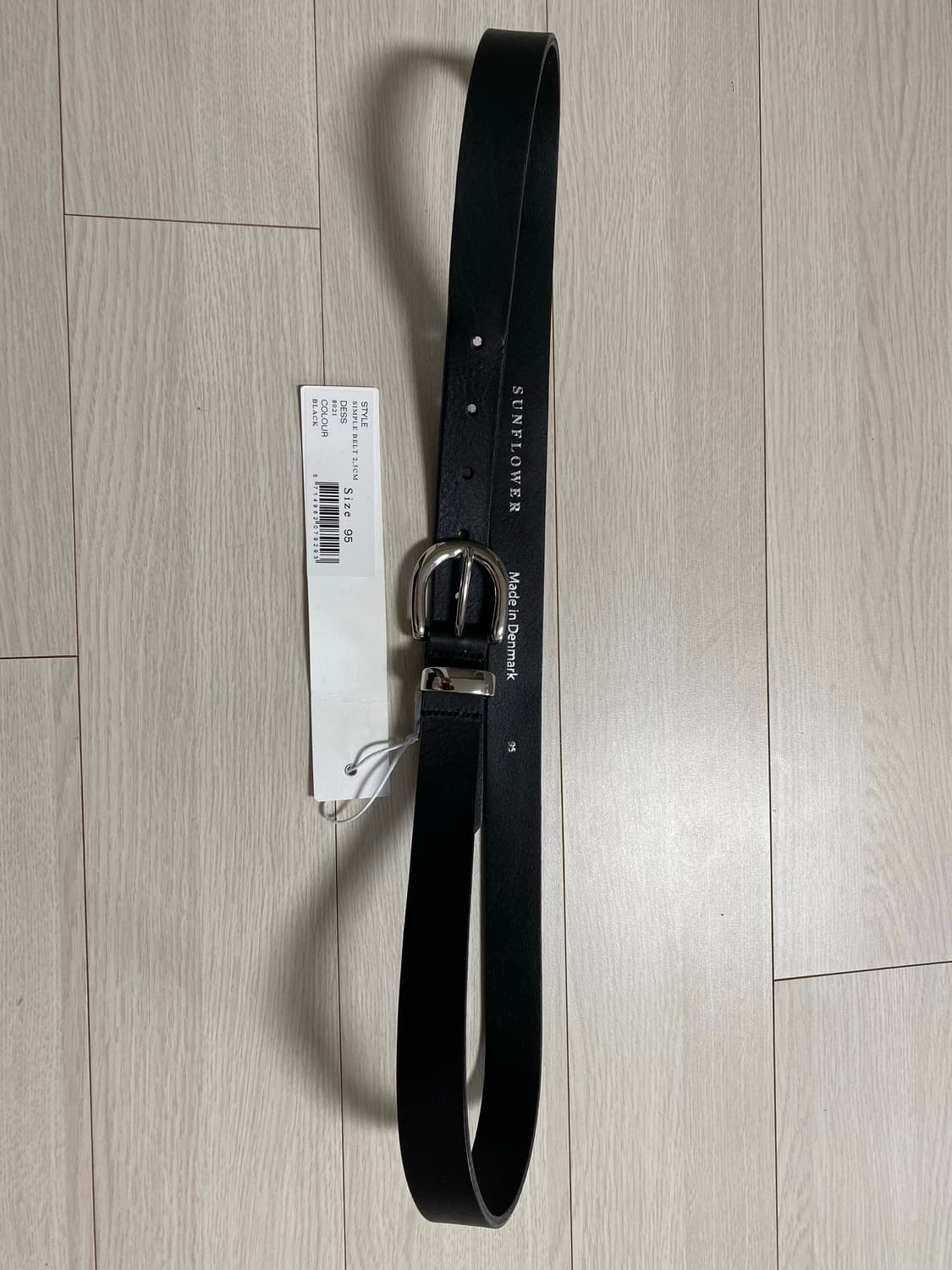 선플라워 벨트 블랙 95  상품이미지2