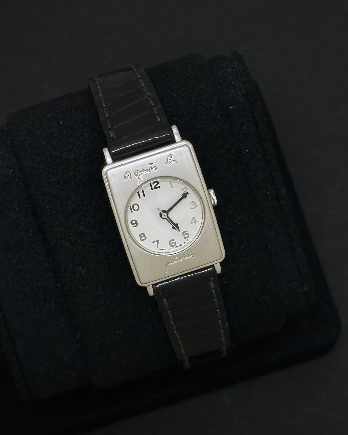 아네스베 렉탱귤러 쿼츠 시계 상품이미지1