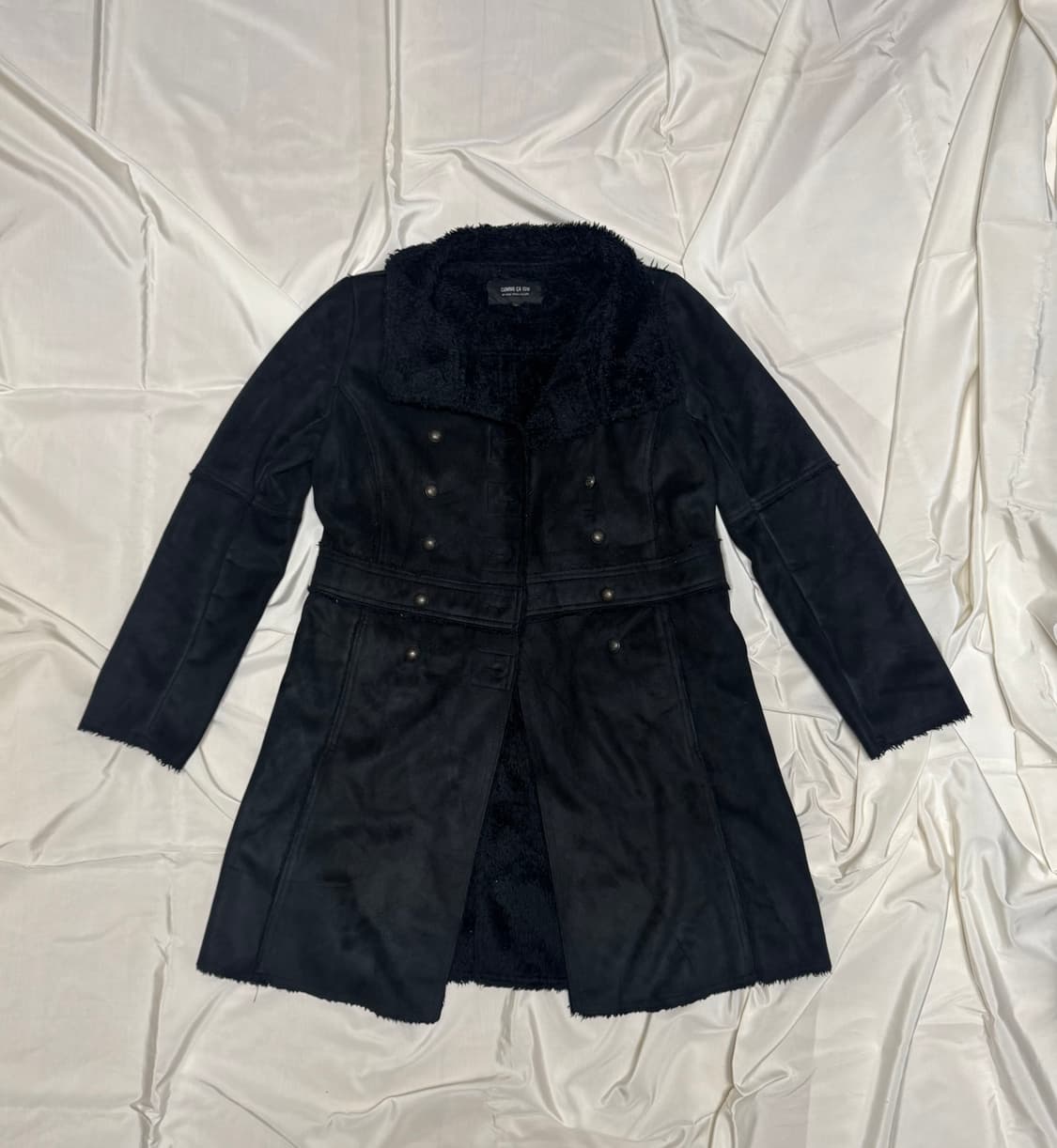 “Comme Ca lsm” black fur coat 상품이미지1