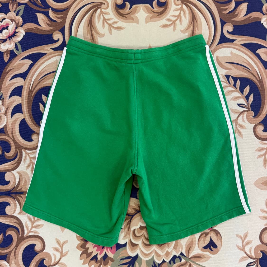 (XL)아디다스 Adidas 삼선 트레포일 코튼 반바지(그린) 상품이미지5