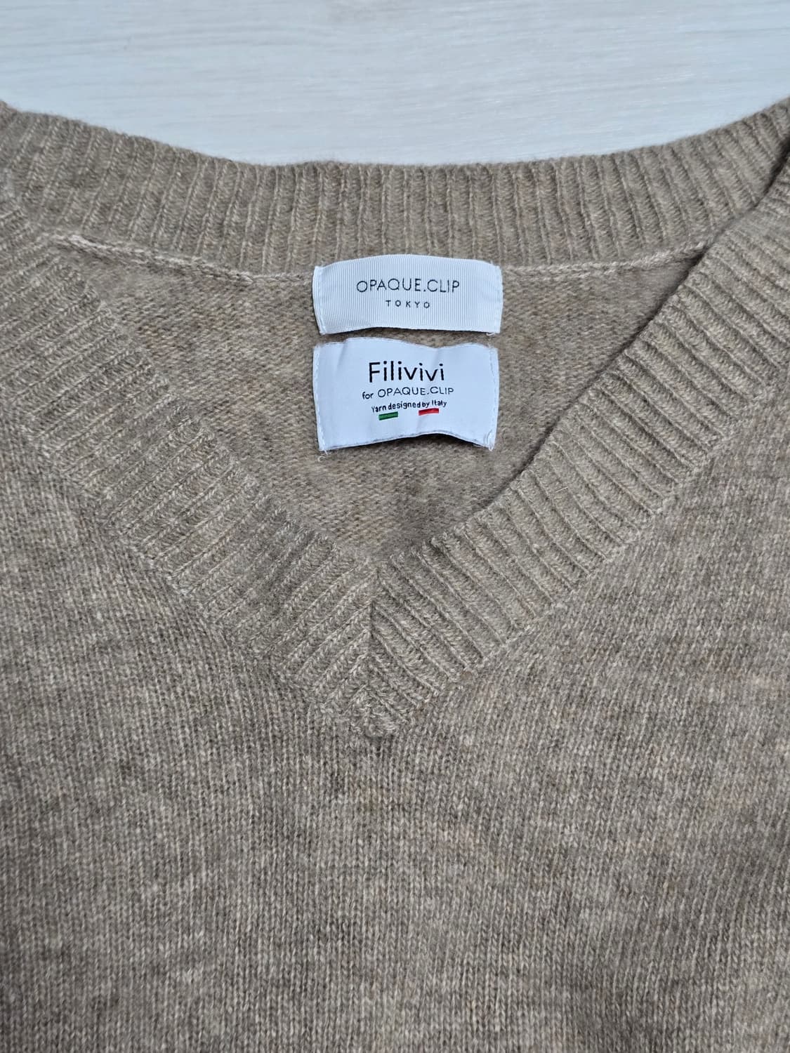 OPAQUE.CLIP
TOKYO 이탈리아 울함유 니트 상품이미지5