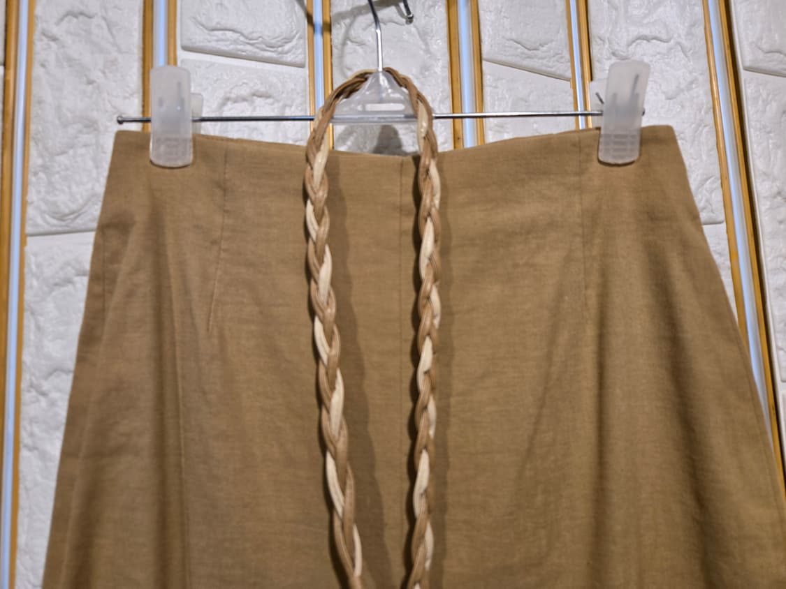 랑방 린넨 스커트 롱스커트 롱치마 23-24 상품이미지3