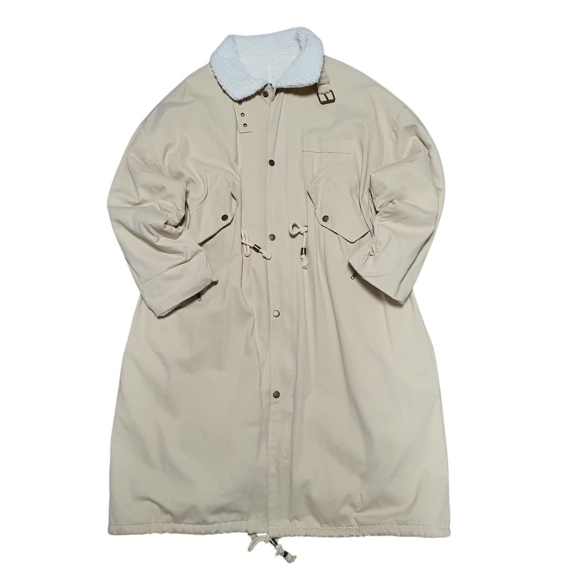 ✨ (바배) 뽀글이 야상 코트 상품이미지1