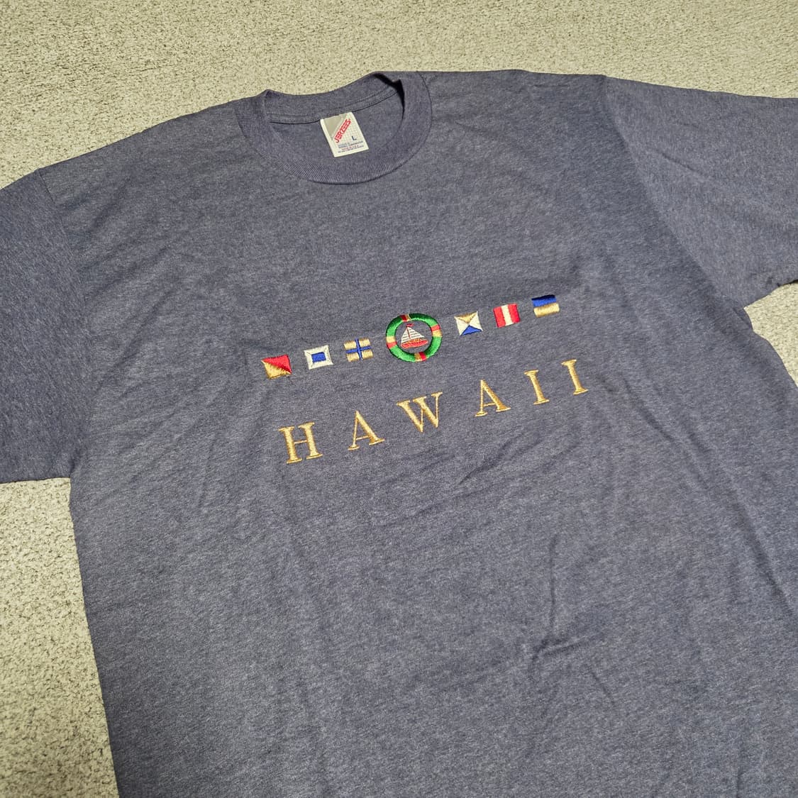 미국제 90s Jerzees 저지스 반팔 티셔츠 L(100) 상품이미지2