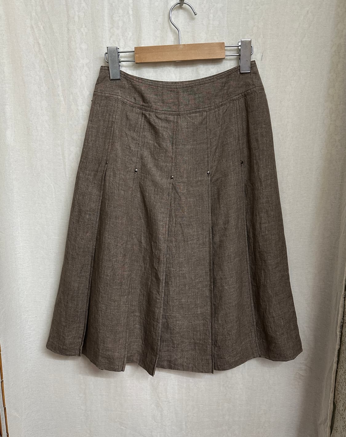 k.t kiyoko takase linen skirt 상품이미지4