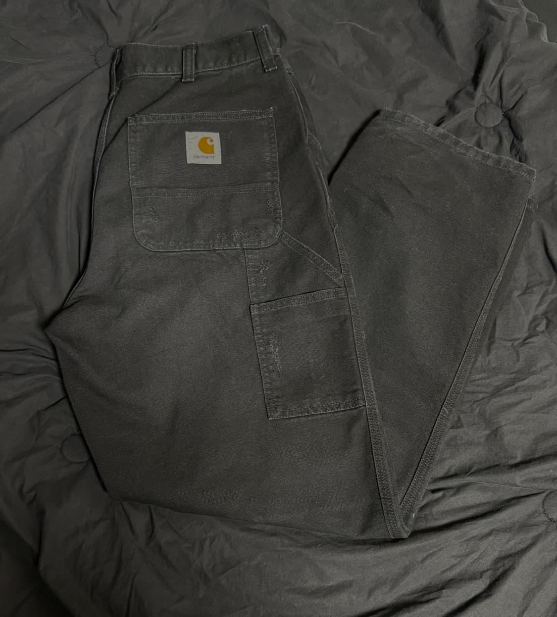 칼하트윕 싱글니 팬츠 디어본 블랙 32x32 상품이미지6