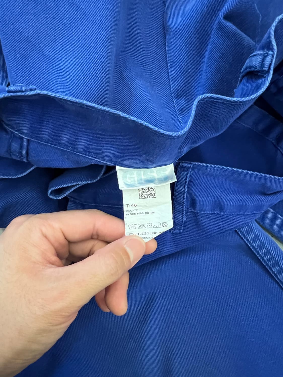 OLD VINTAGE GISS FADED BLUE 프렌치워크팬츠 상품이미지5