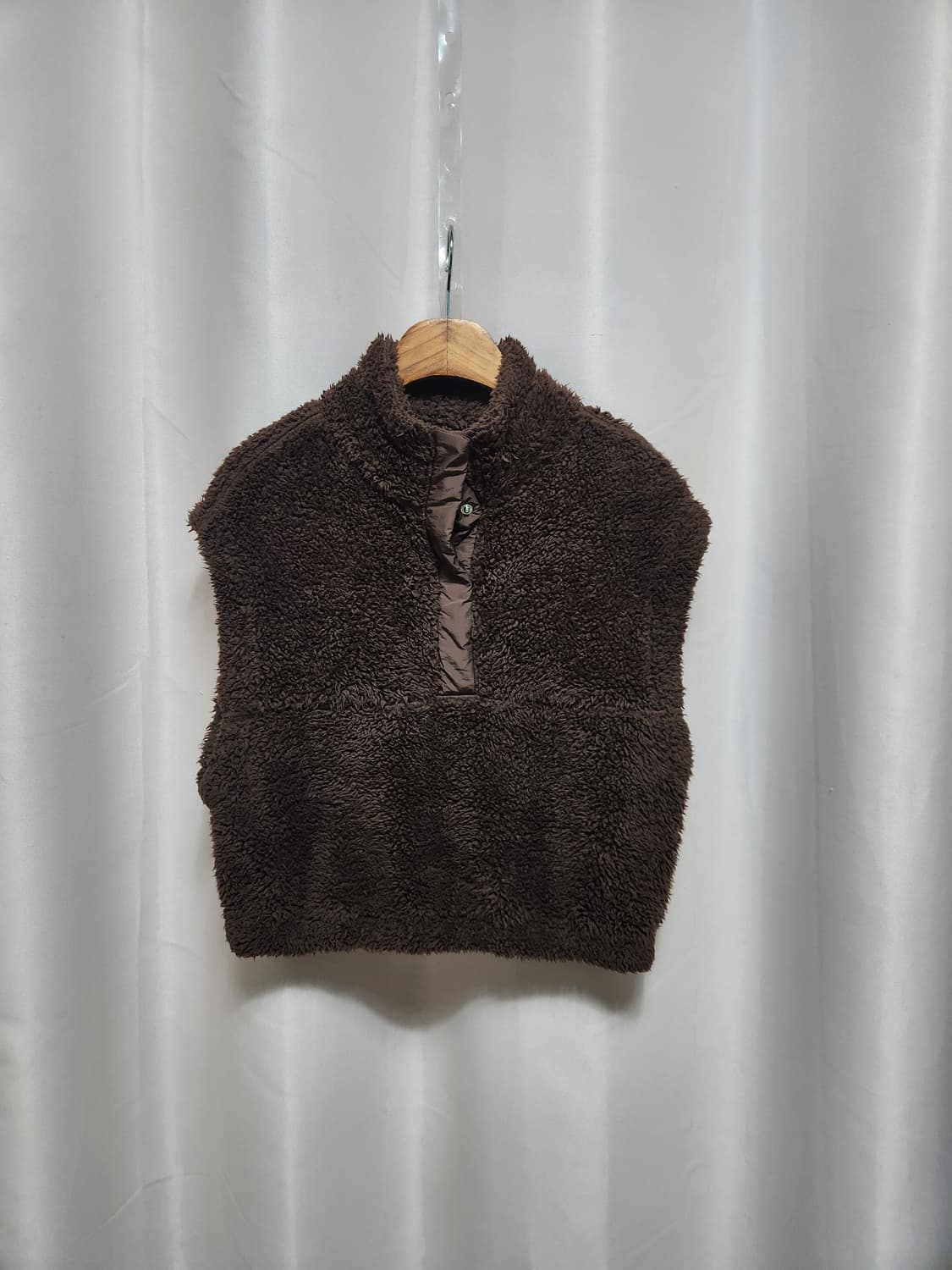 Divided의 브라운 테디 플리스 베스트 상품이미지1