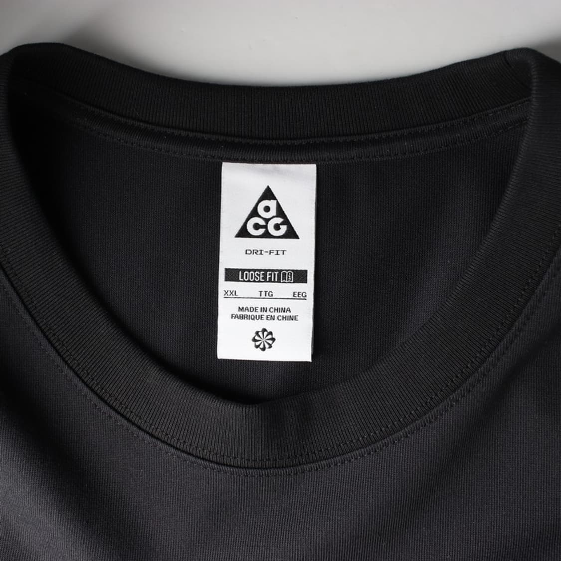 ACG 블랙 그래픽 프린팅 반팔티 XXL 상품이미지5
