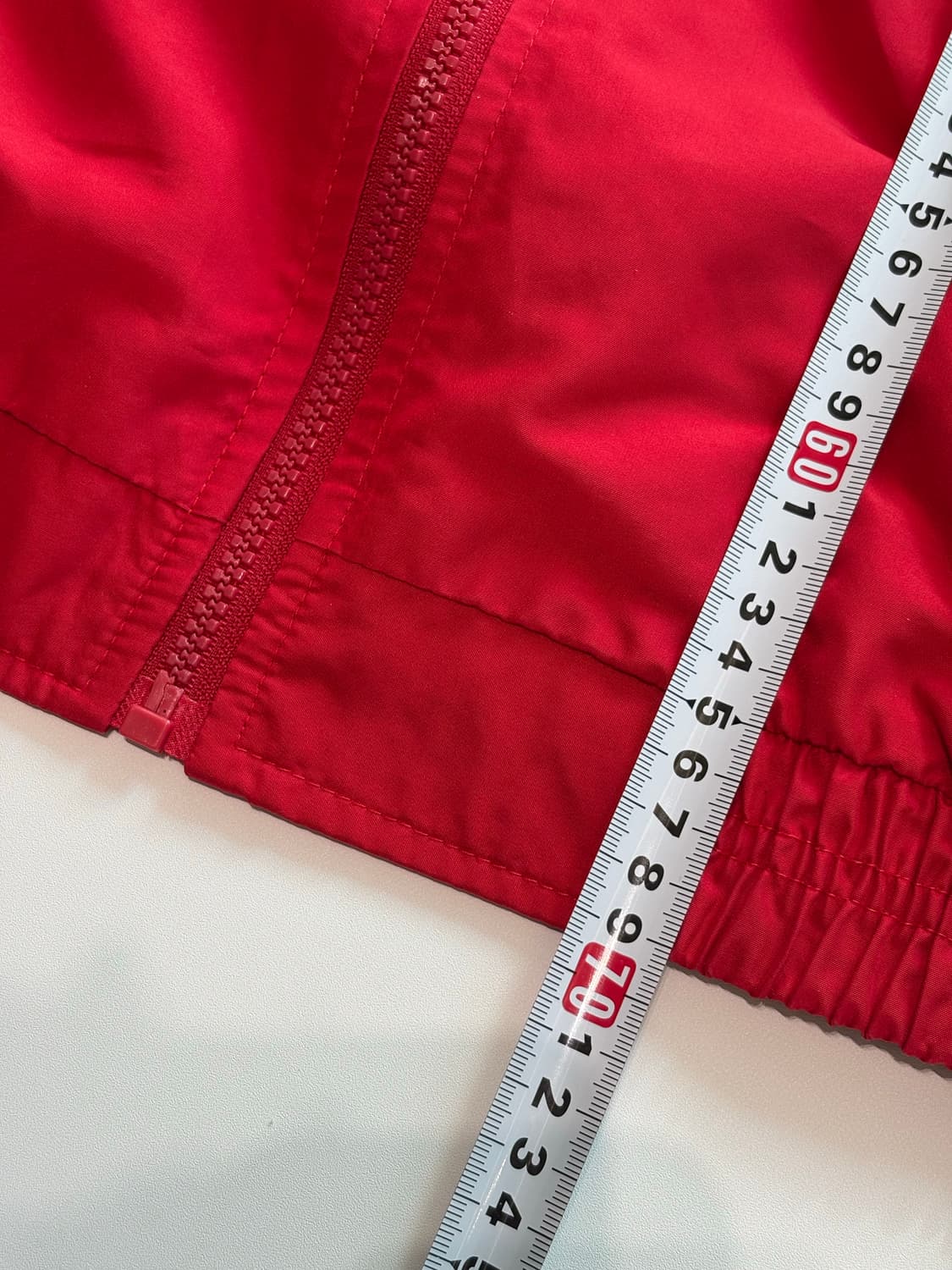 Nike 나이키 빈티지 스우시 레드 바람막이 상품이미지9