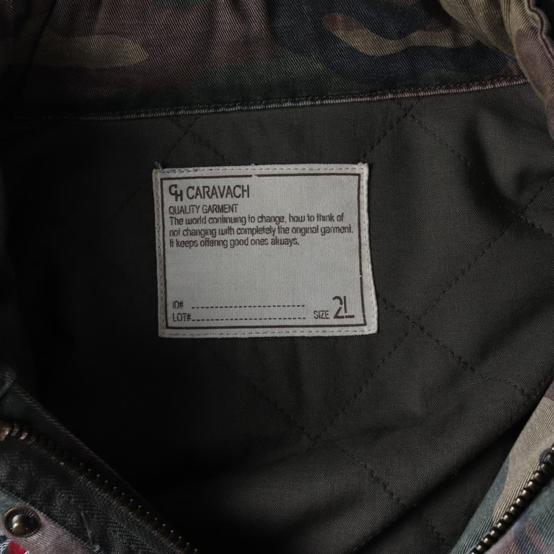 카라바흐 카모 M65 패치 야상 자켓 XL 상품이미지6