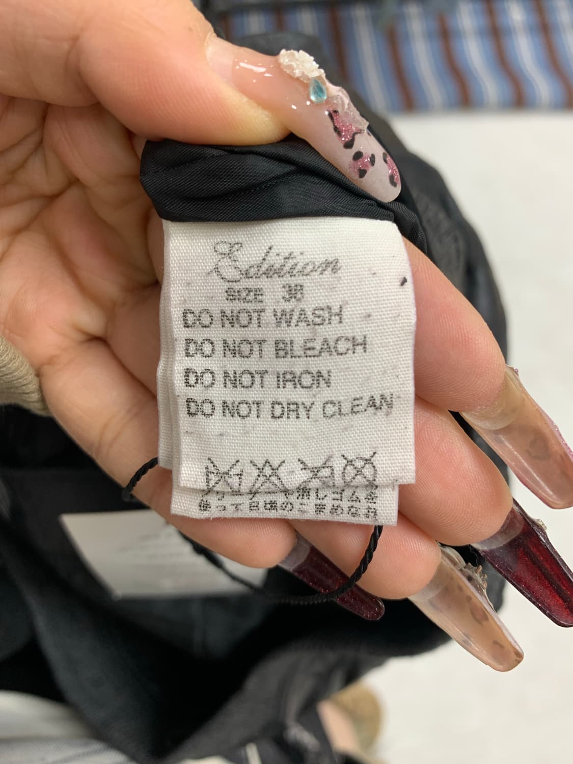 japanese vintge 크롭 레더자켓#746 상품이미지5