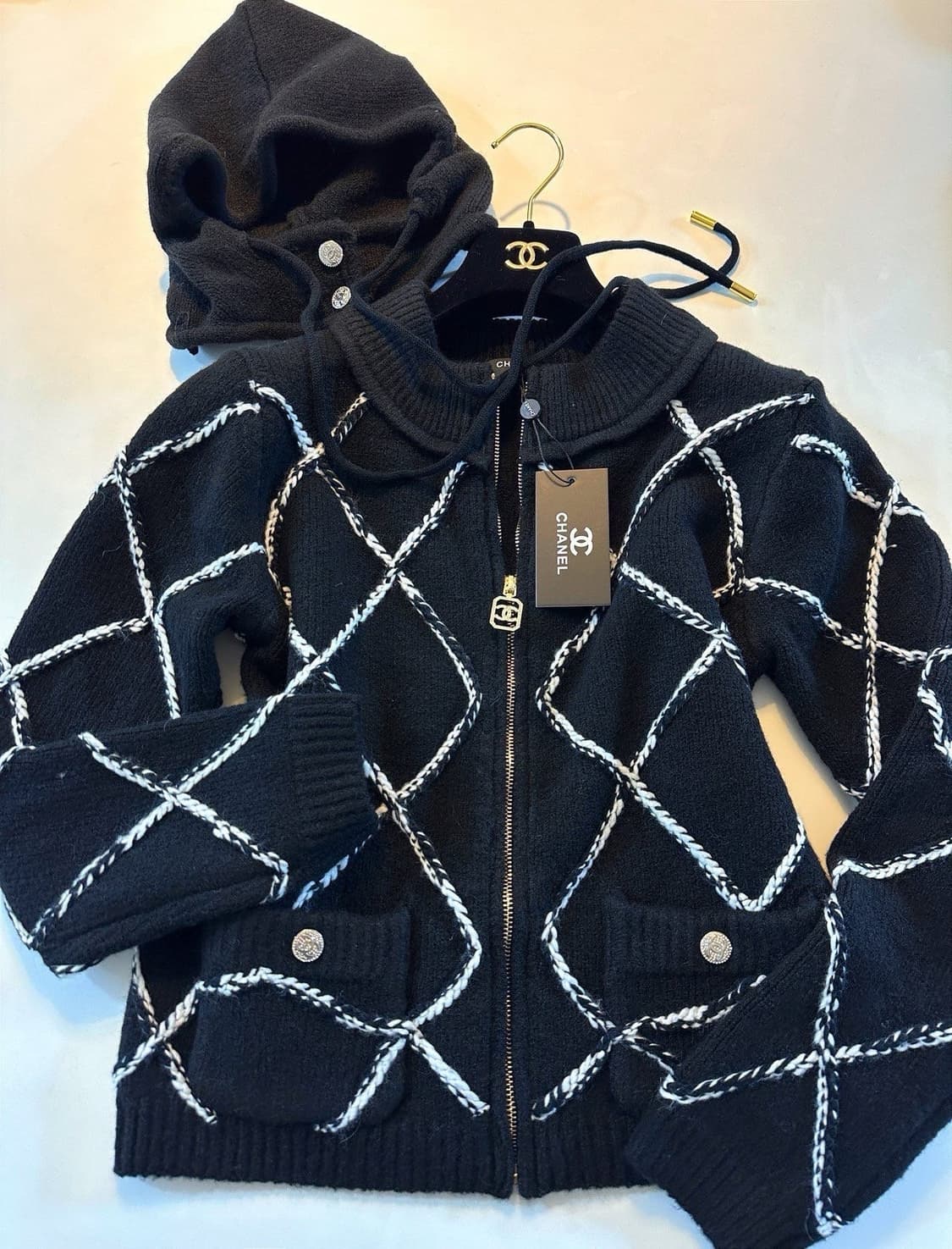 (새상품)샤넬후드집업 상품이미지1