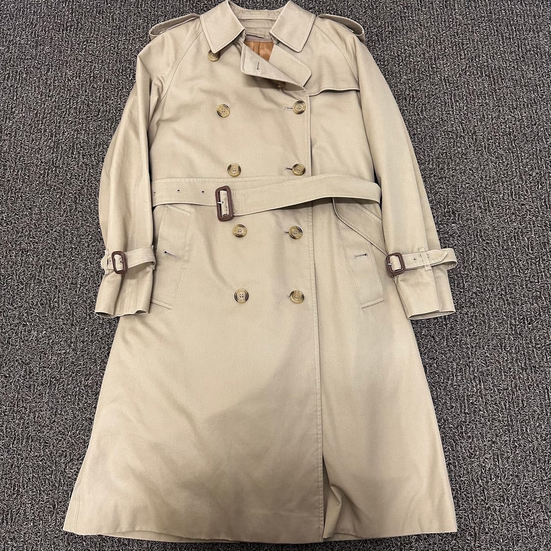 버버리 여성 트렌치 롱코트 베이지 상품이미지1